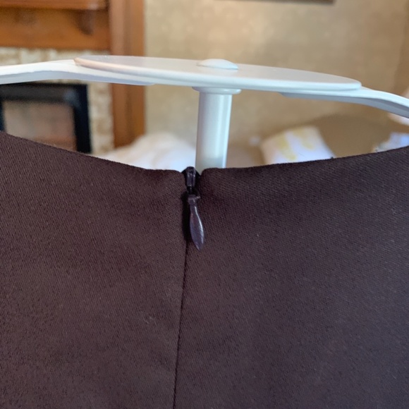 Sara Campbell wool blend dress with brooch. Worn once to a party. Retsil 195 - Picture 4 of 4